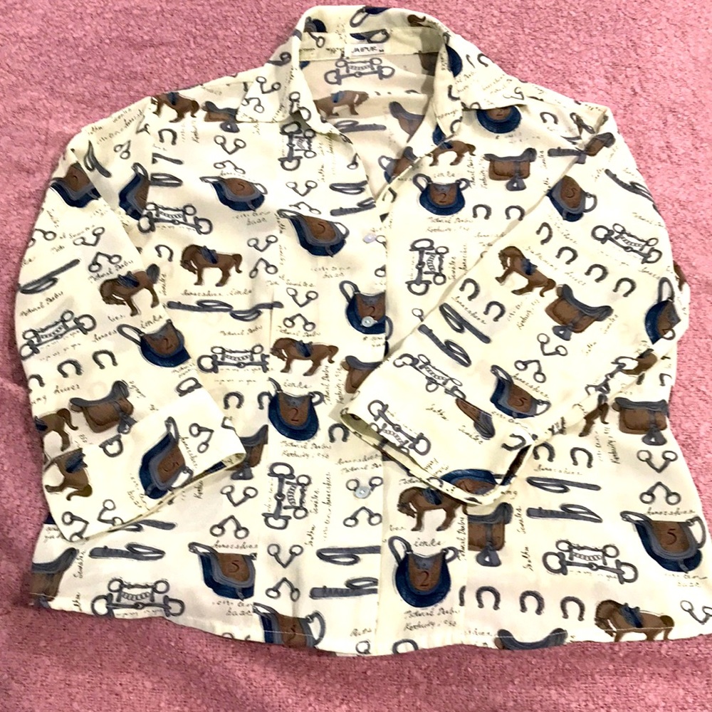 JAIPUR HORSE BIT BLOUSE